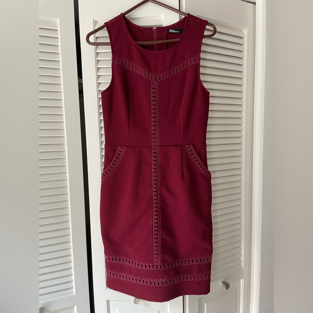 Dear Creatures Sheath Eyelets Dress